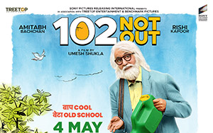 Poster of Hindi movie, 102 Not Out